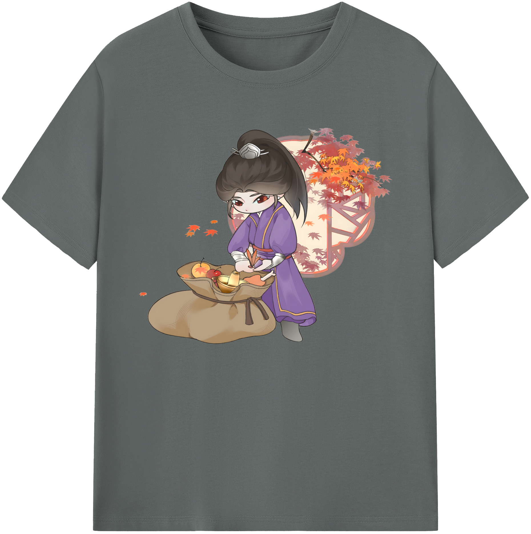 （画像用） Ne Zha 2 ナタ 魔童の大暴れ 綿100％ メンズ半袖Tシャツ｜肌触りやわらか＆通気性